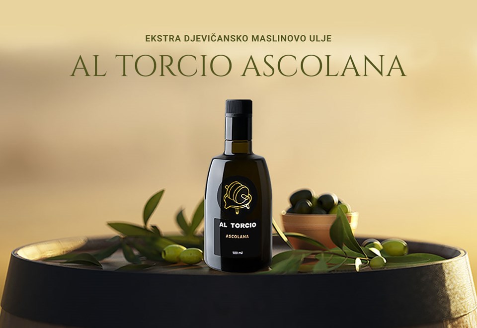 ULJARA AL TORCIO, NOVIGRAD Ekstra djevičansko maslinovo ulje ASCOLANA